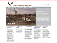 Tablet Screenshot of americangeotech.com